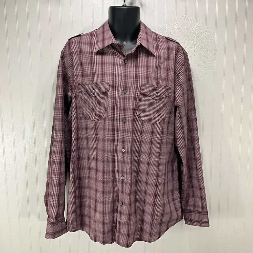 BANANA REPUBLIC Long Sleeve Dress Shirt